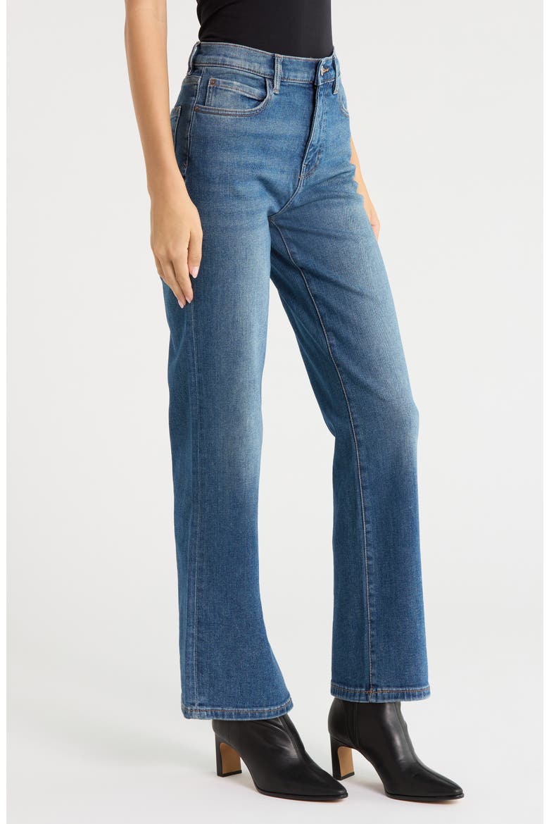 The Vancouver High Waist Straight Leg Jeans, Alternate, color, HONEYMOON