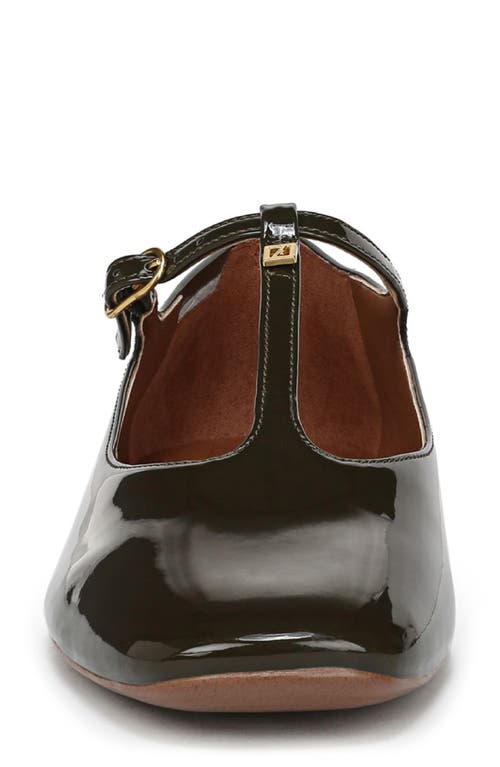Franco Sarto Marylee T-strap Flat In Brown