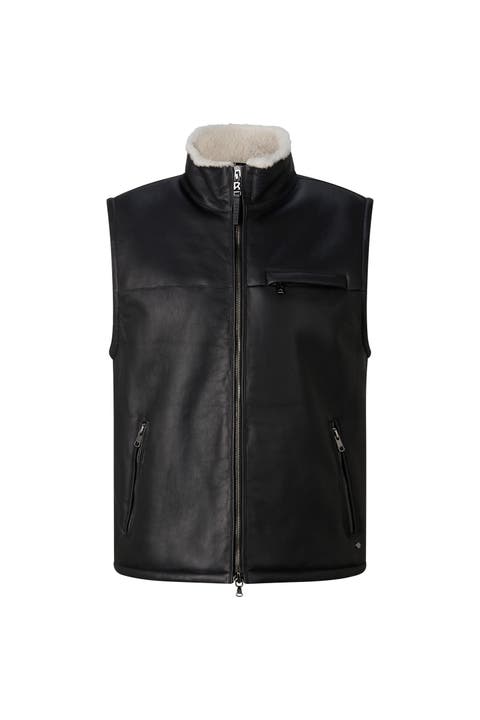 Rosso Lambskin Vest