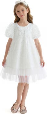 Sweet Cactus Embroidered Tulle Milan Dress
