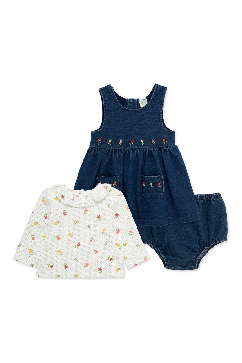 Kids' Blossom 3-Piece Jumper Set, Main, color, DENIM