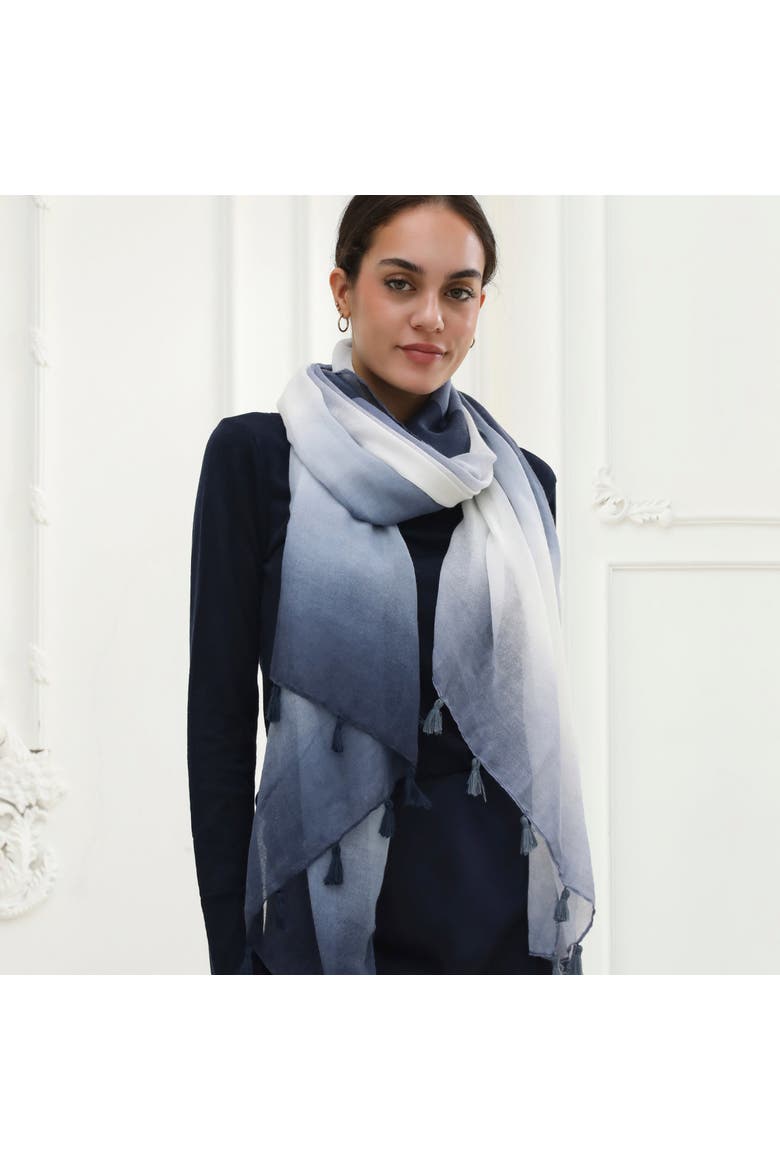 The Ocean Scarf, Alternate, color, Dark blue