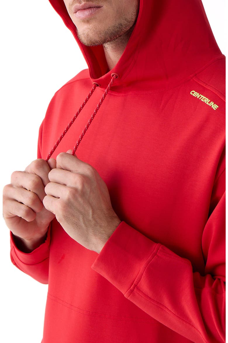 Après Men's Hooded Sweatshirt, Alternate, color, Team Red