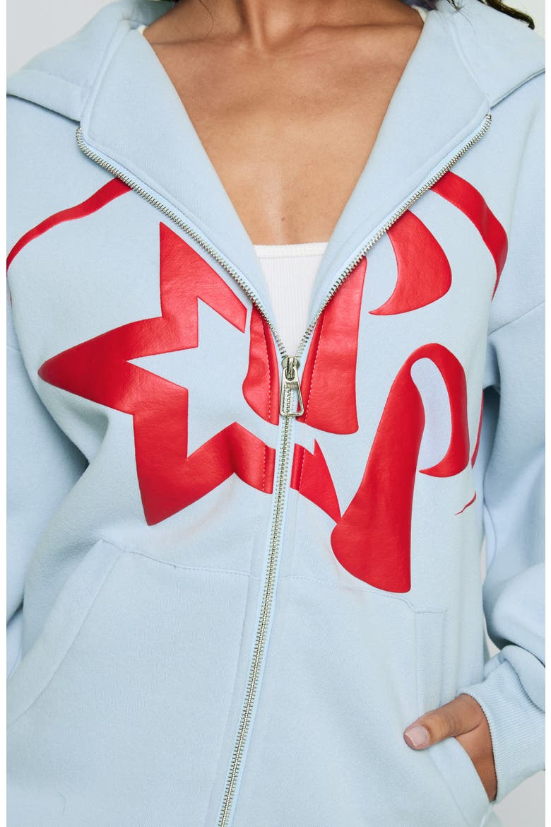 Starblazer Graphic Full Zip Hoodie, Alternate, color, MULTI