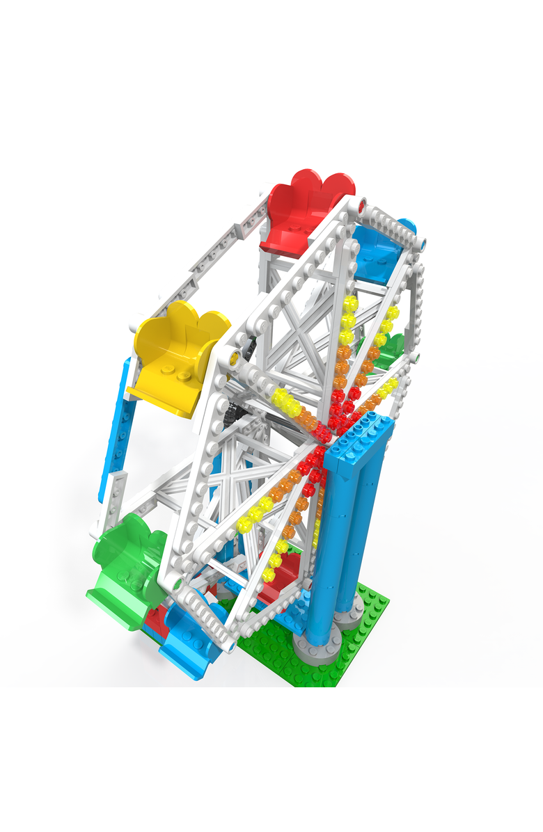 CDX Blocks Fun Fair Ferris Wheel, 227 Pieces, Alternate, color, Multicolored