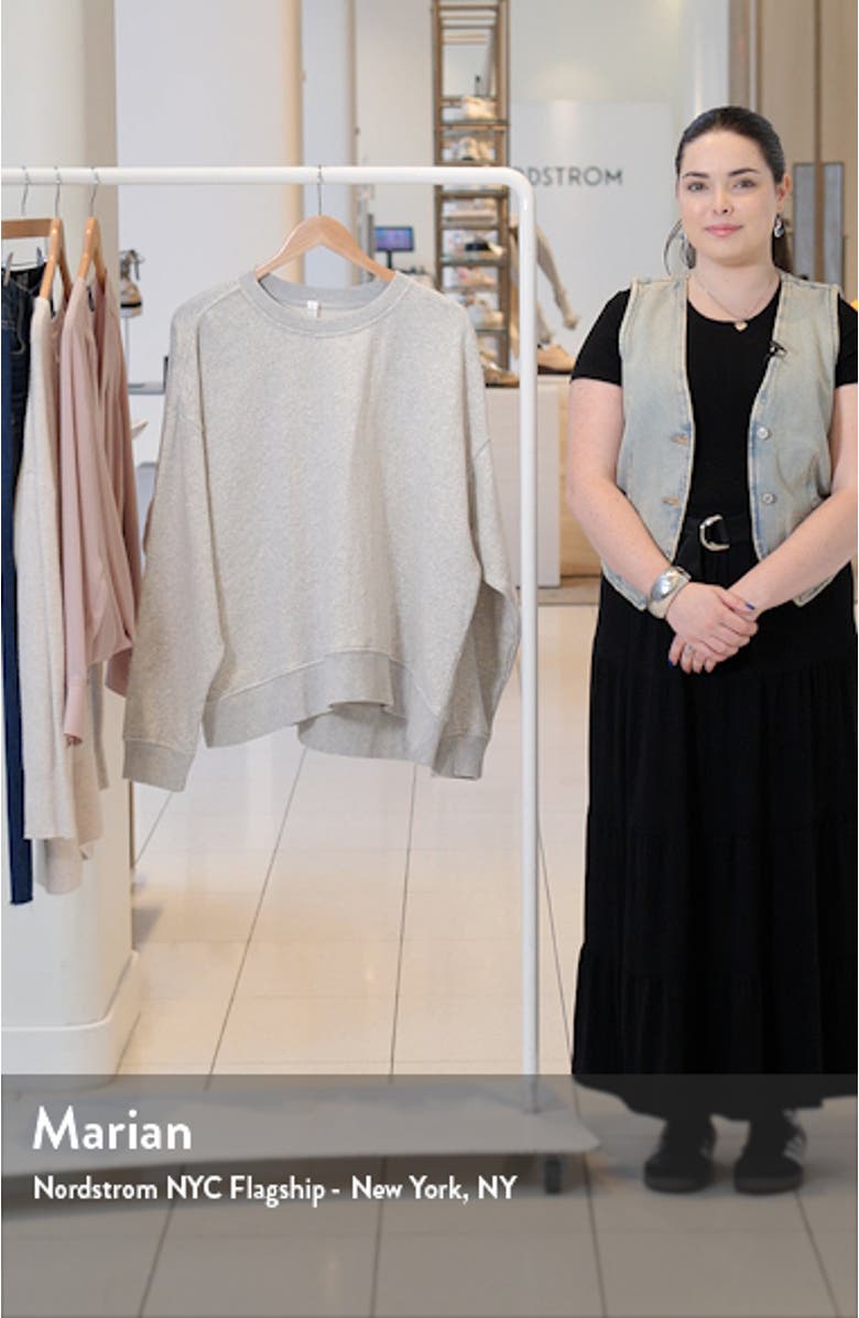 Cloud Fleece Sweatshirt, sales video thumbnail