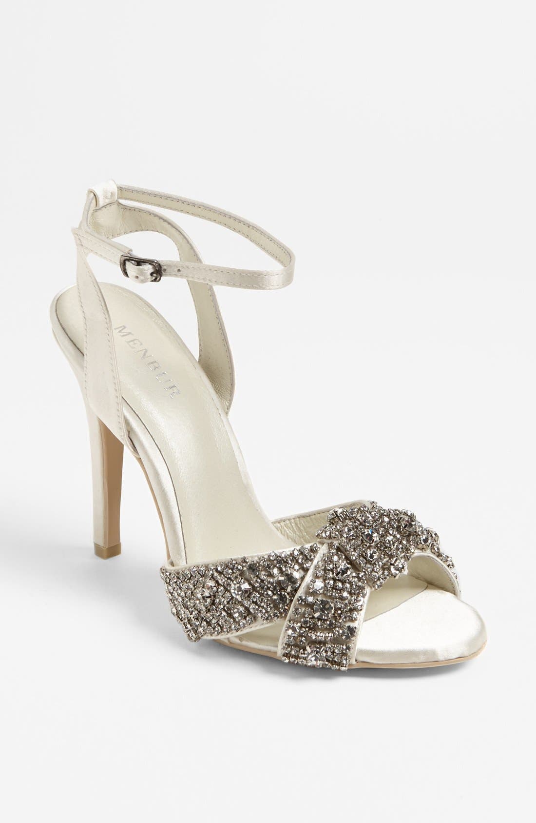 Rhinestone Sandal, Main, color, IVORY