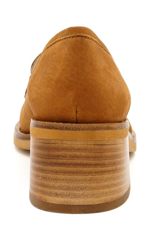 Amalfi By Rangoni Abele Penny Loafer In Cognac Long Beach
