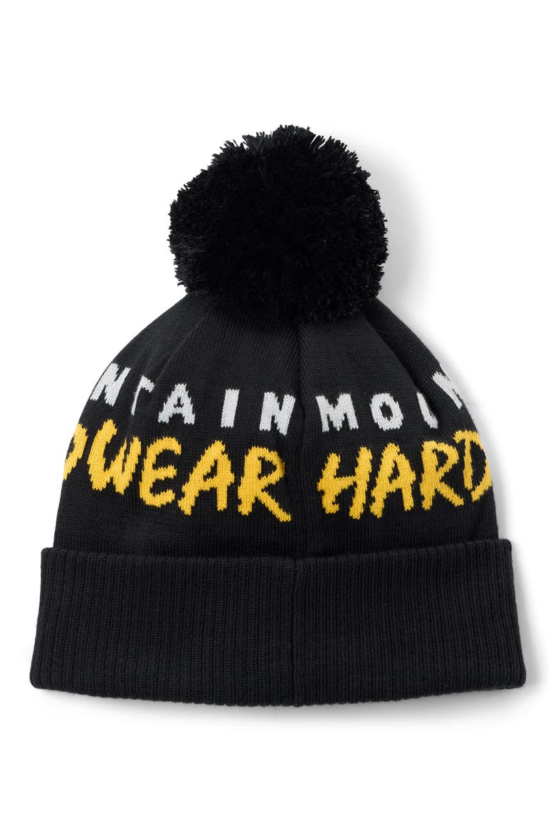 Aprespro Pom Beanie, Alternate, color, BLACK