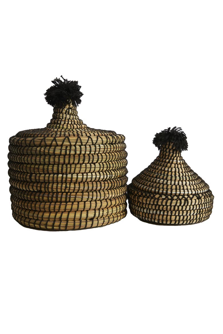 Moroccan Bread Basket Set, Main, color, None