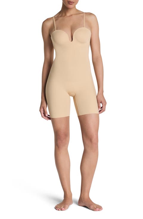 Convertible Mid-Thigh Bodysuit