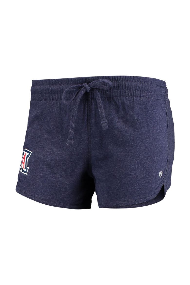 Women's Colosseum Heathered Navy Arizona Wildcats Simone Lounge Shorts, Alternate, color, Heather Navy