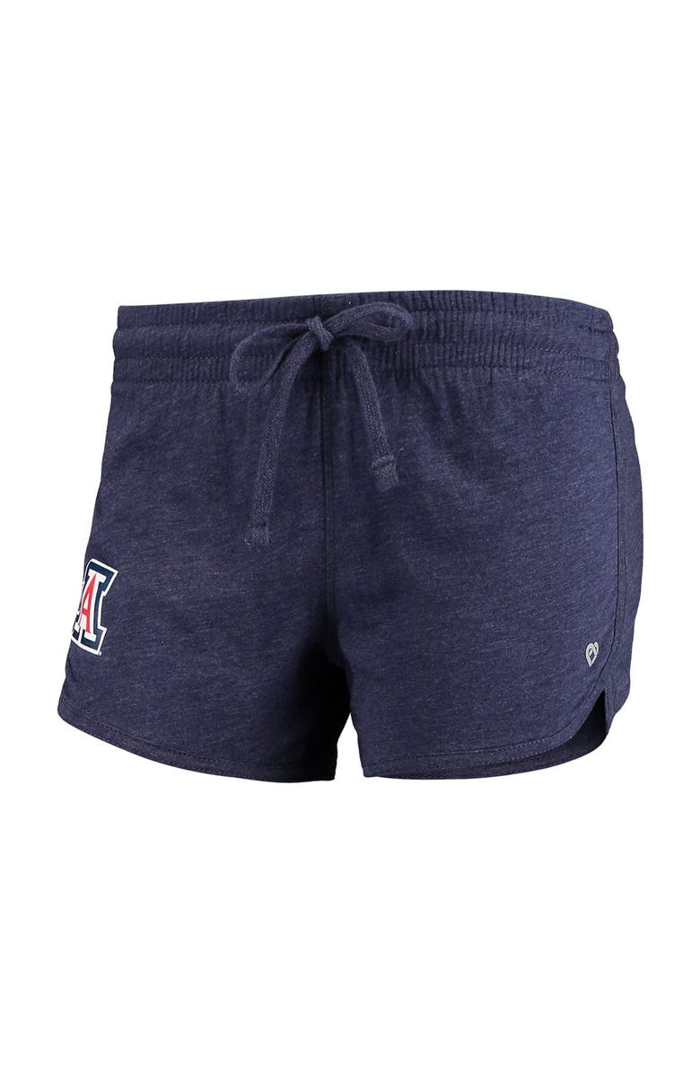 COLOSSEUM Women's Colosseum Heathered Navy Arizona Wildcats Simone Lounge Shorts, Alternate, color, 
