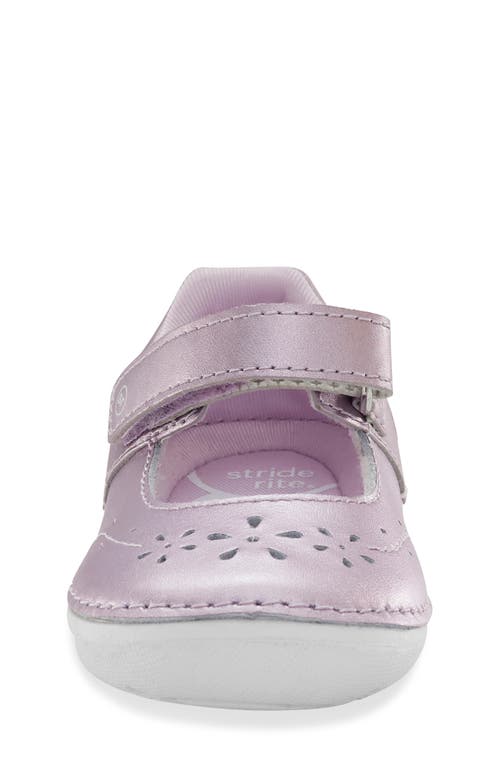 Stride Rite Kids' Faye Soft Motion™ Mary Jane Sandal In Purple