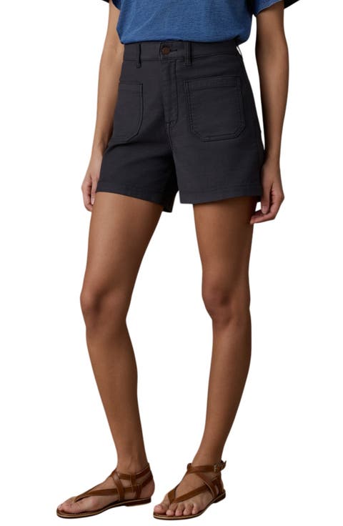 Stretch Terry Patch Pocket Shorts