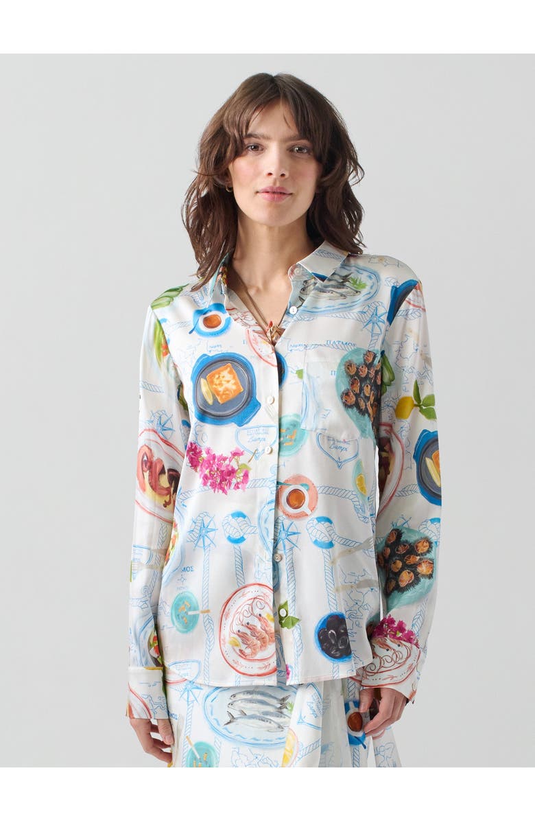 Lingua Franca Lampi Button Down, Main, color, 