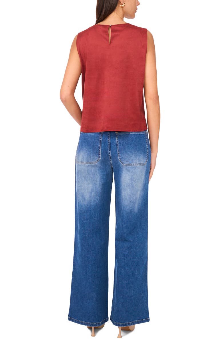 Vince Camuto Faux Suede Tank, Alternate, color, Rustic