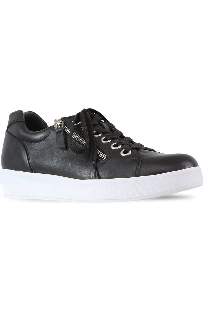 Munro Tilly Sneaker, Main, color, Black Tumbled
