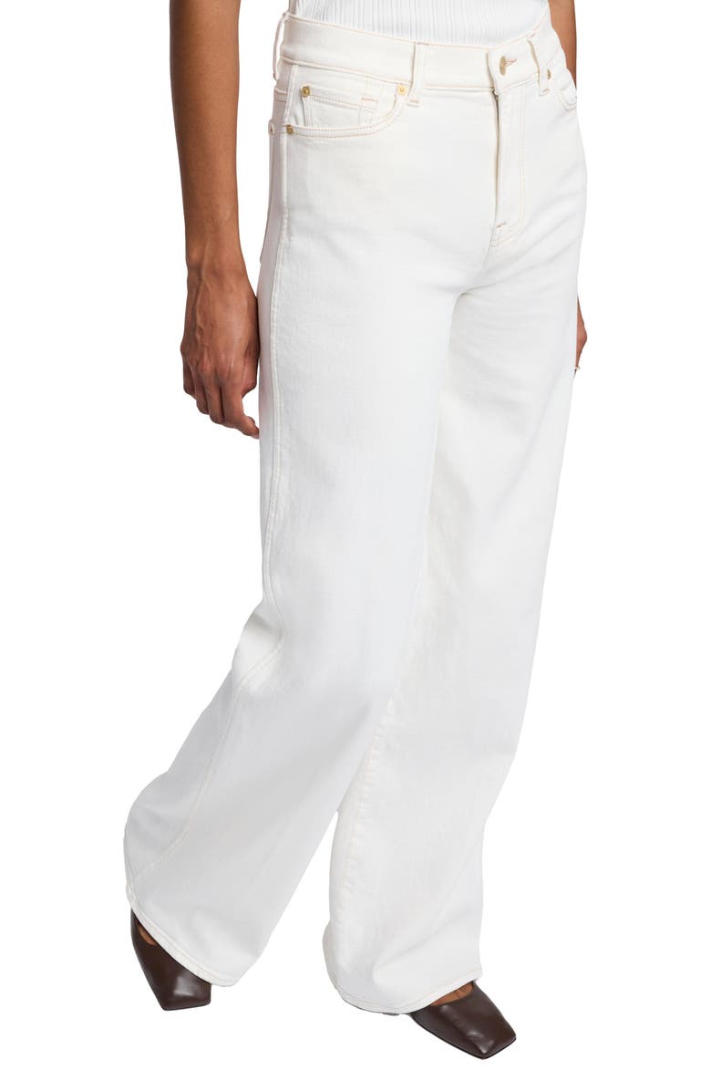 7 For All Mankind Lotta High Waist Wide Leg Jeans, Alternate, color, 
