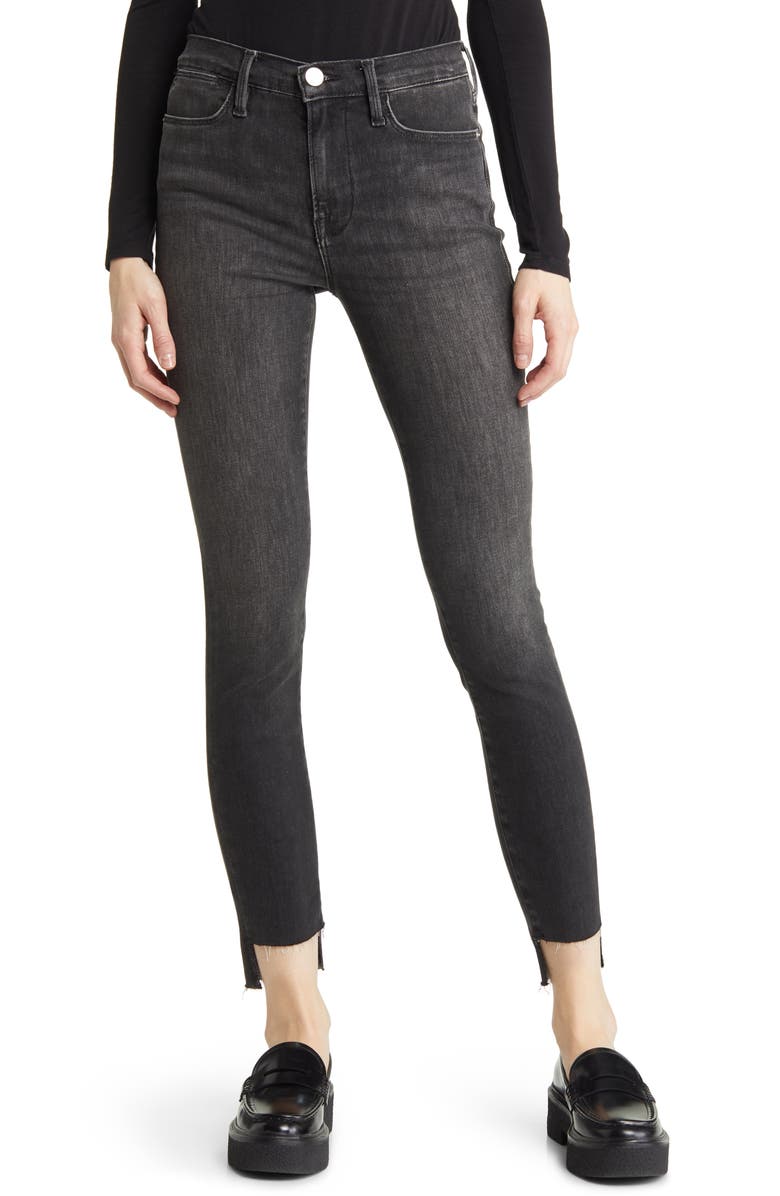 FRAME Le High Step Hem Ankle Skinny Jeans, Main, color, 