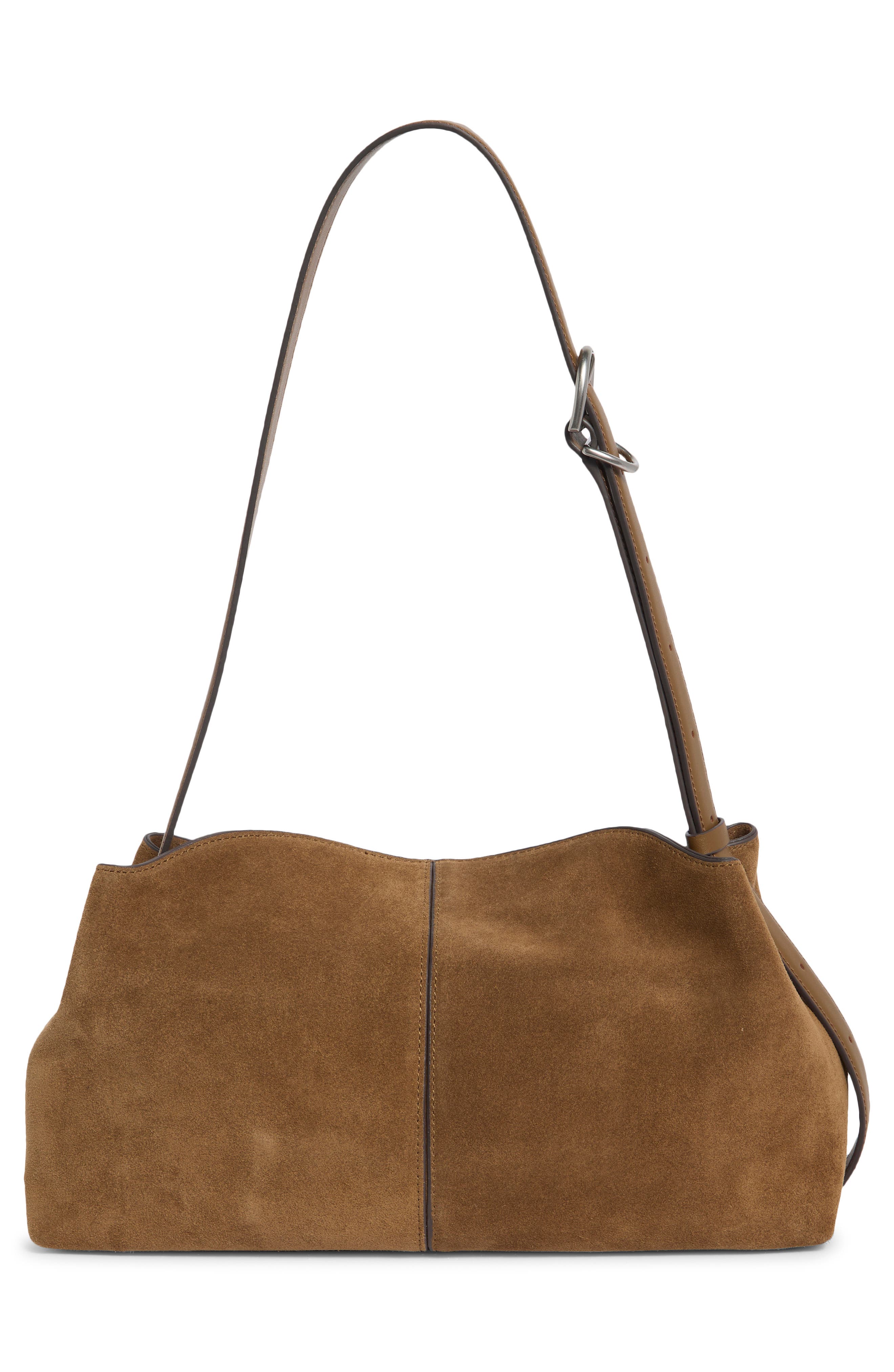 Taylor Leather Shoulder Bag, Alternate, color, GOLDEN BROWN