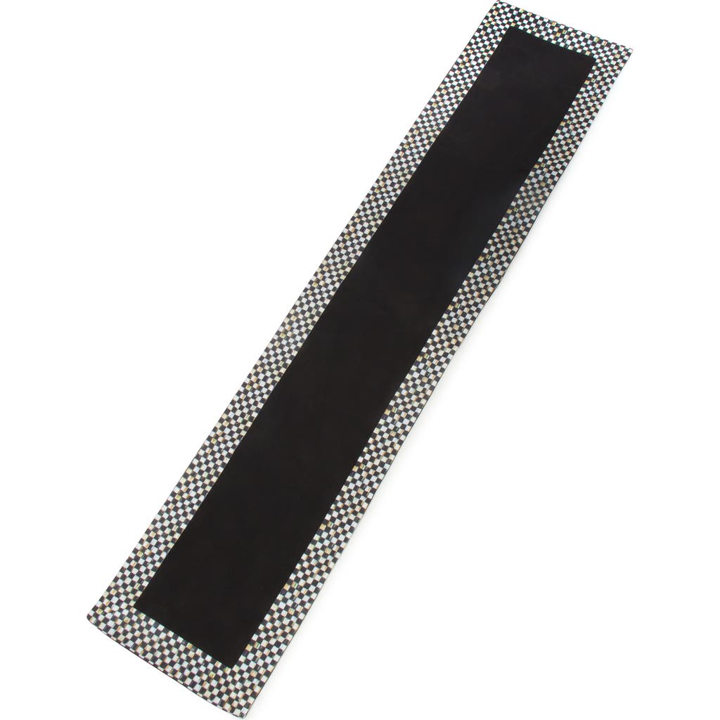 Mackenzie-childs Mackenzie Childs Courtly Check Table Runner