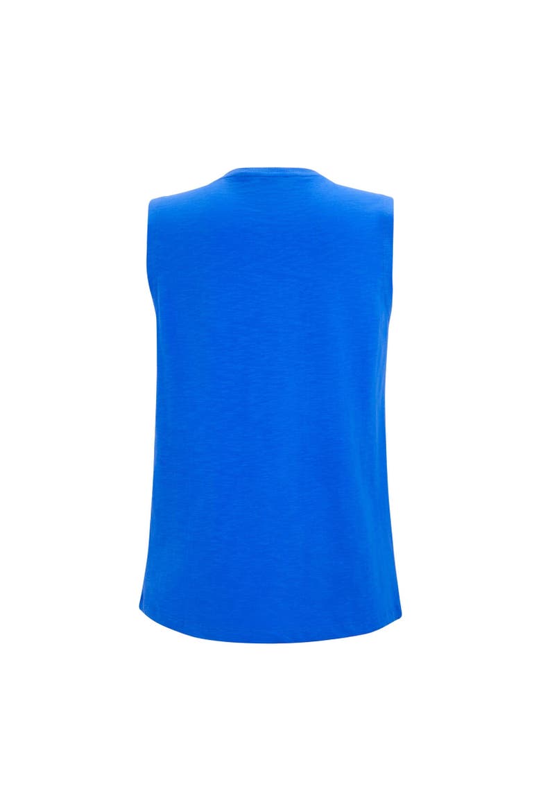 Fariene Sleeveless Top, Alternate, color, Sonic Blue