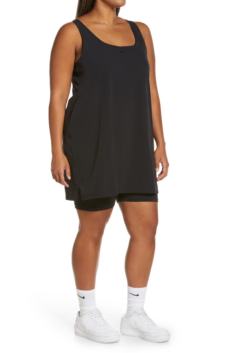 Nike Bliss Lux Tank Romper Dress, Alternate, color,