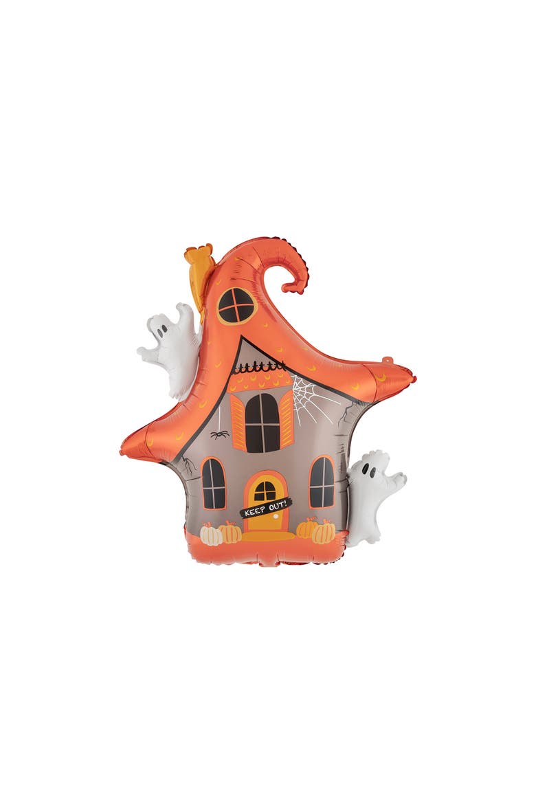 Trick or Treat Street Halloween Haunted House Mylar Balloon, Main, color, Assorted Pre-Pack