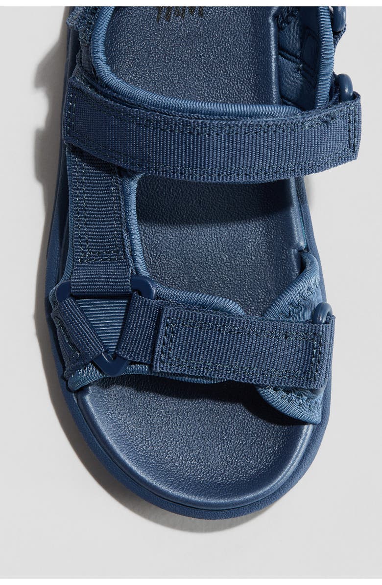 H&M Scuba sandals, Alternate, color, Dusty Blue