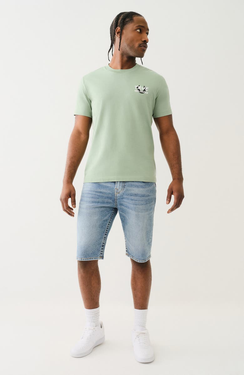 True Religion Ricky Big T Flap Shorts, Alternate, color, 