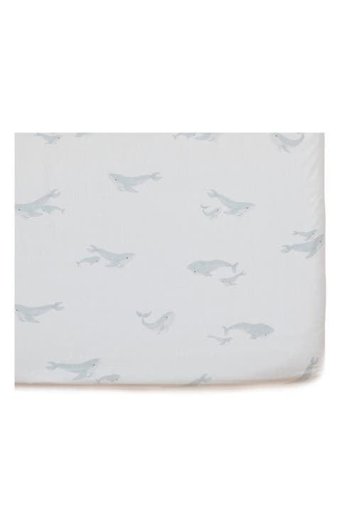 Follow Me Organic Cotton Crib Sheet