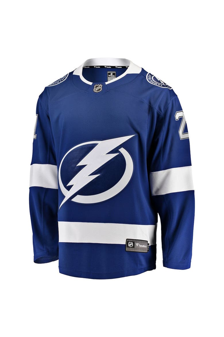 Men's Fanatics Branded Brayden Point Blue Tampa Bay Lightning Home Premier Breakaway Player Jersey, Alternate, color, Blue