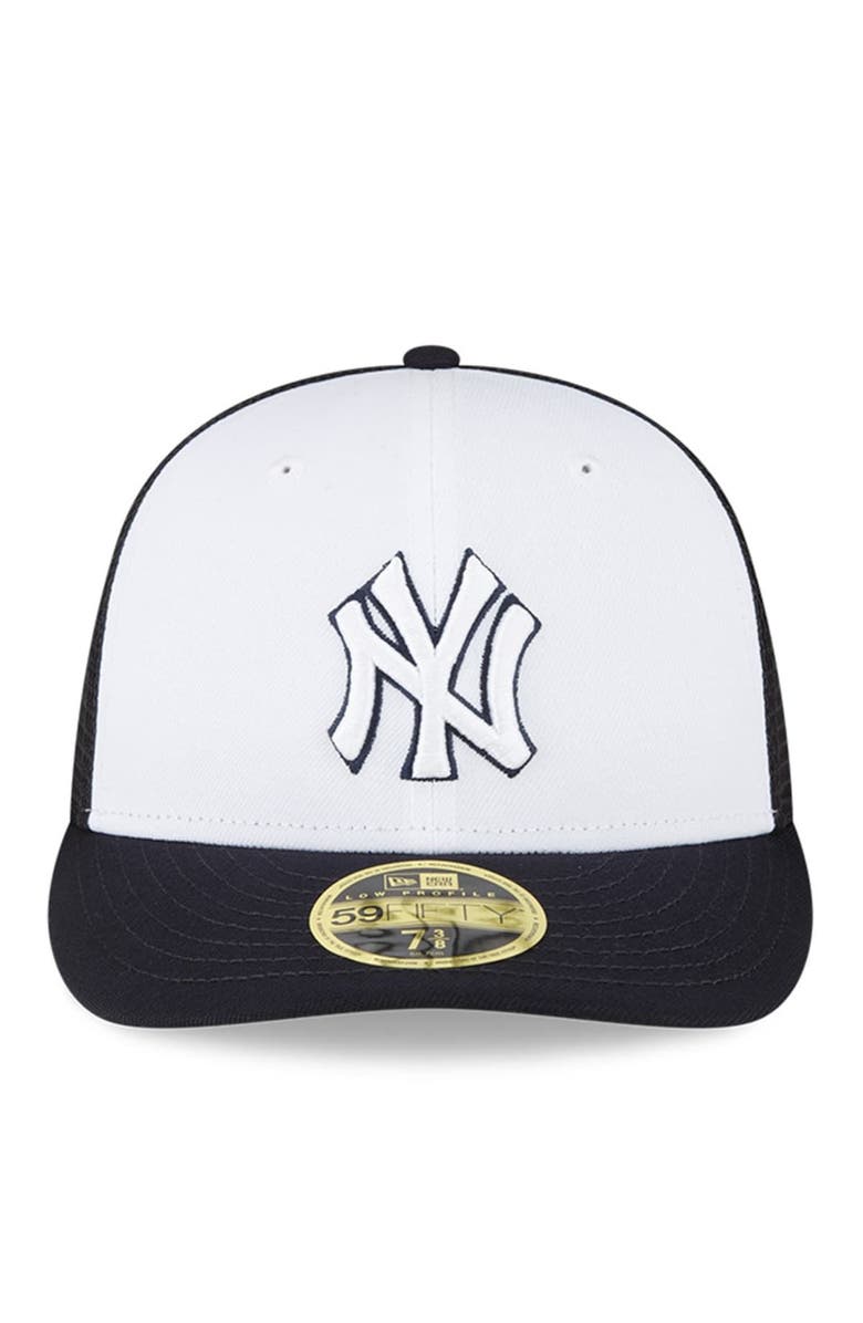 New Era Men's New Era  Navy/White New York Yankees 2023 On-Field Batting Practice Low Profile 59FIFTY Fitted Hat, Alternate, color, 