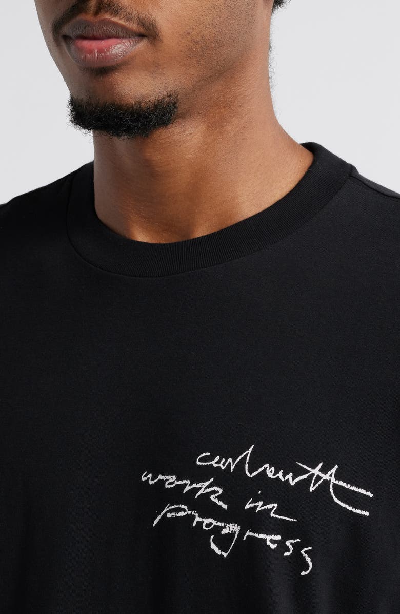 Carhartt Work In Progress Pencil Organic Cotton Graphic T-Shirt, Alternate, color, 