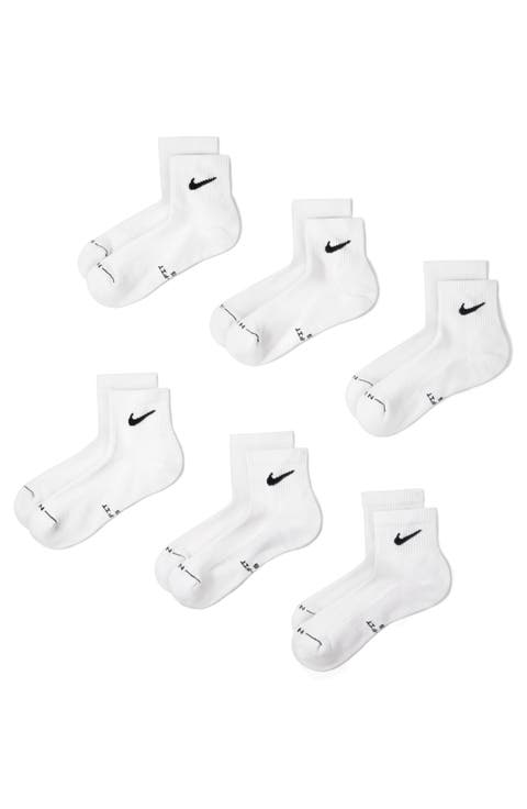 Everday Elevated Assorted 6-Pack Cotton Blend Ankle Socks