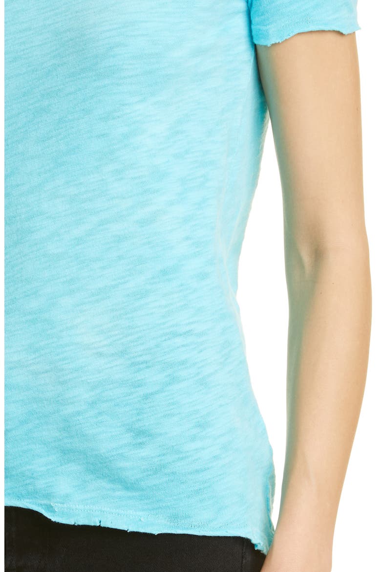 Sublime Wash Slub Jersey T-Shirt, Alternate, color, AQUA MIST