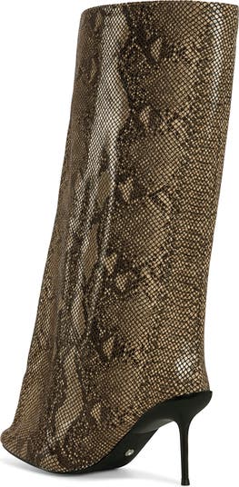 Couture Crazy Pointy Toe Knee High Boot