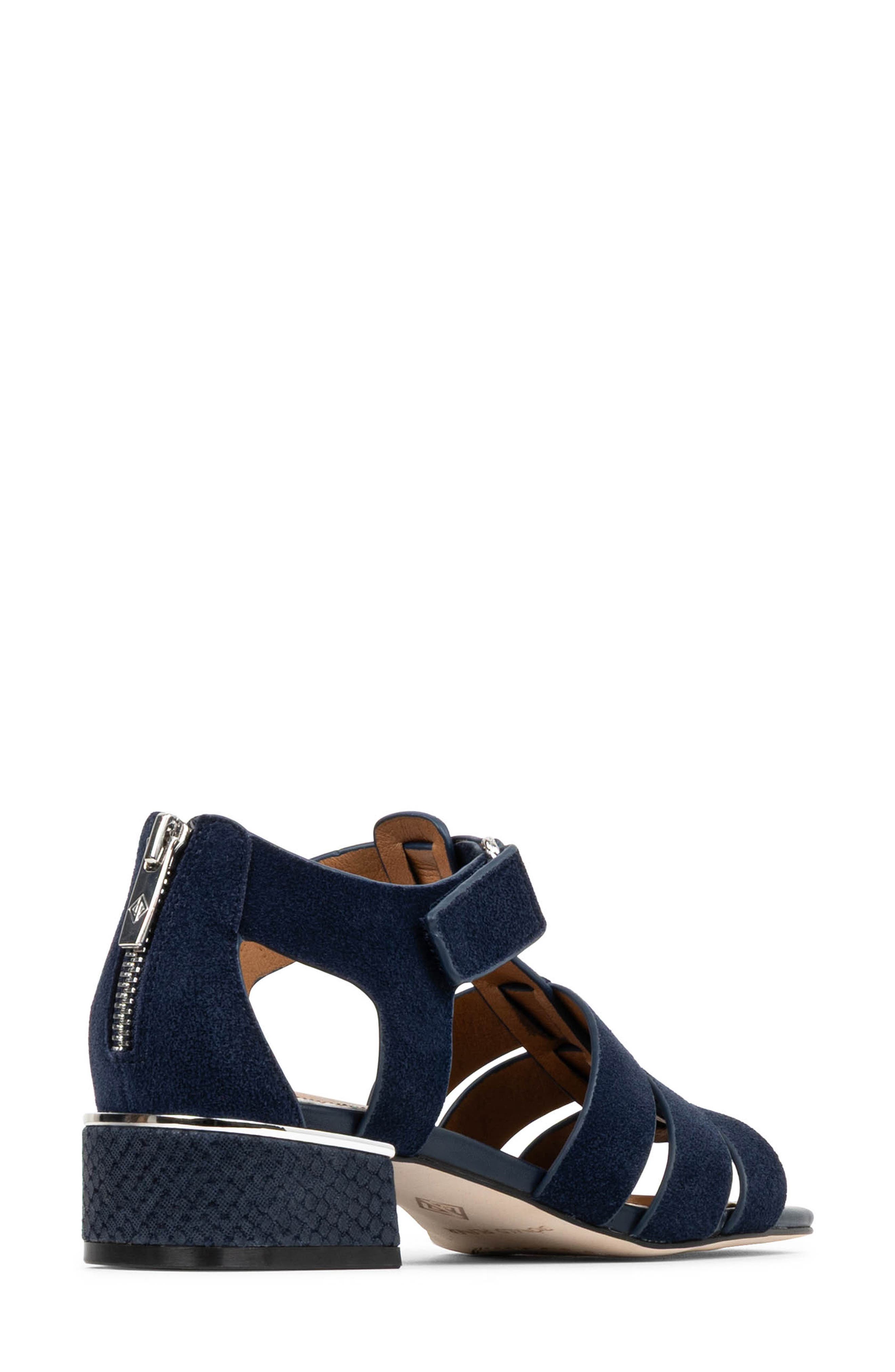Faleisha City Fisherman Sandal, Alternate, color, NAVY