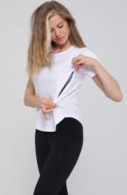 Sweat & Milk The Mira Running Nursing Tee