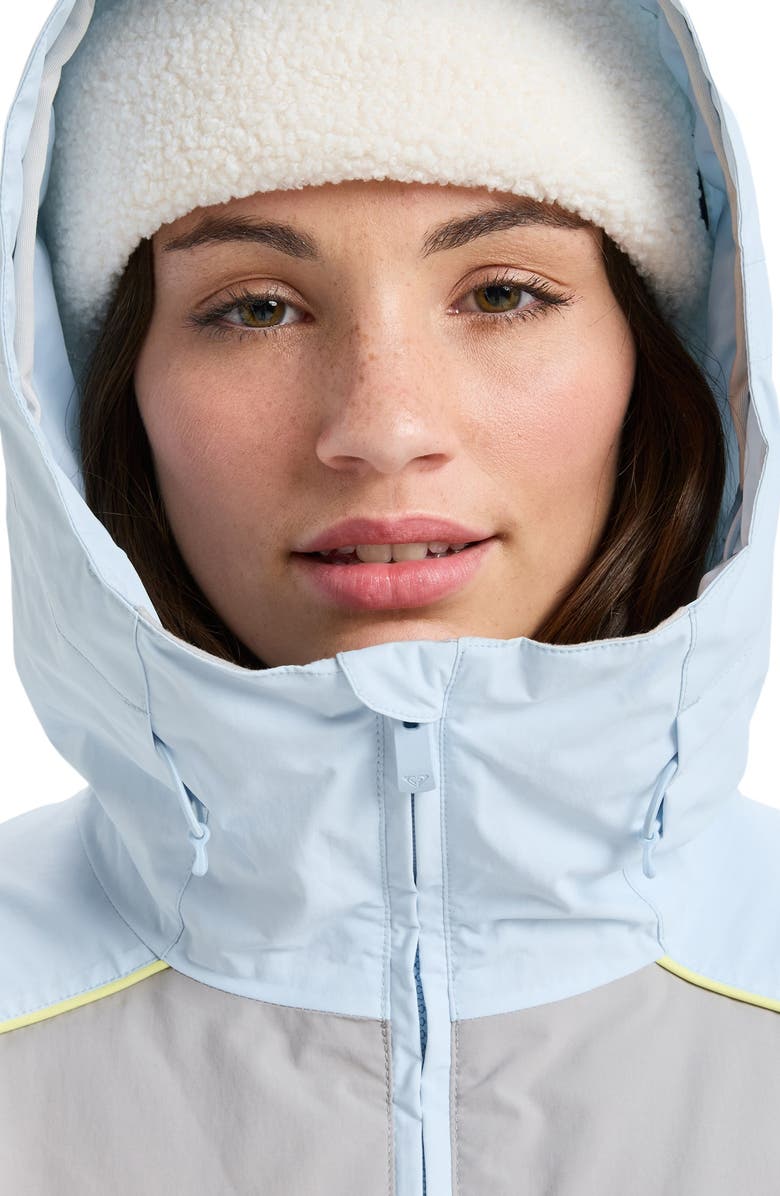 Roxy Chloe Kim Anorak, Alternate, color, Ash