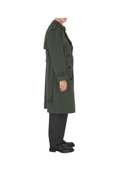Burberry Mid-length Gabardine Trench Coat