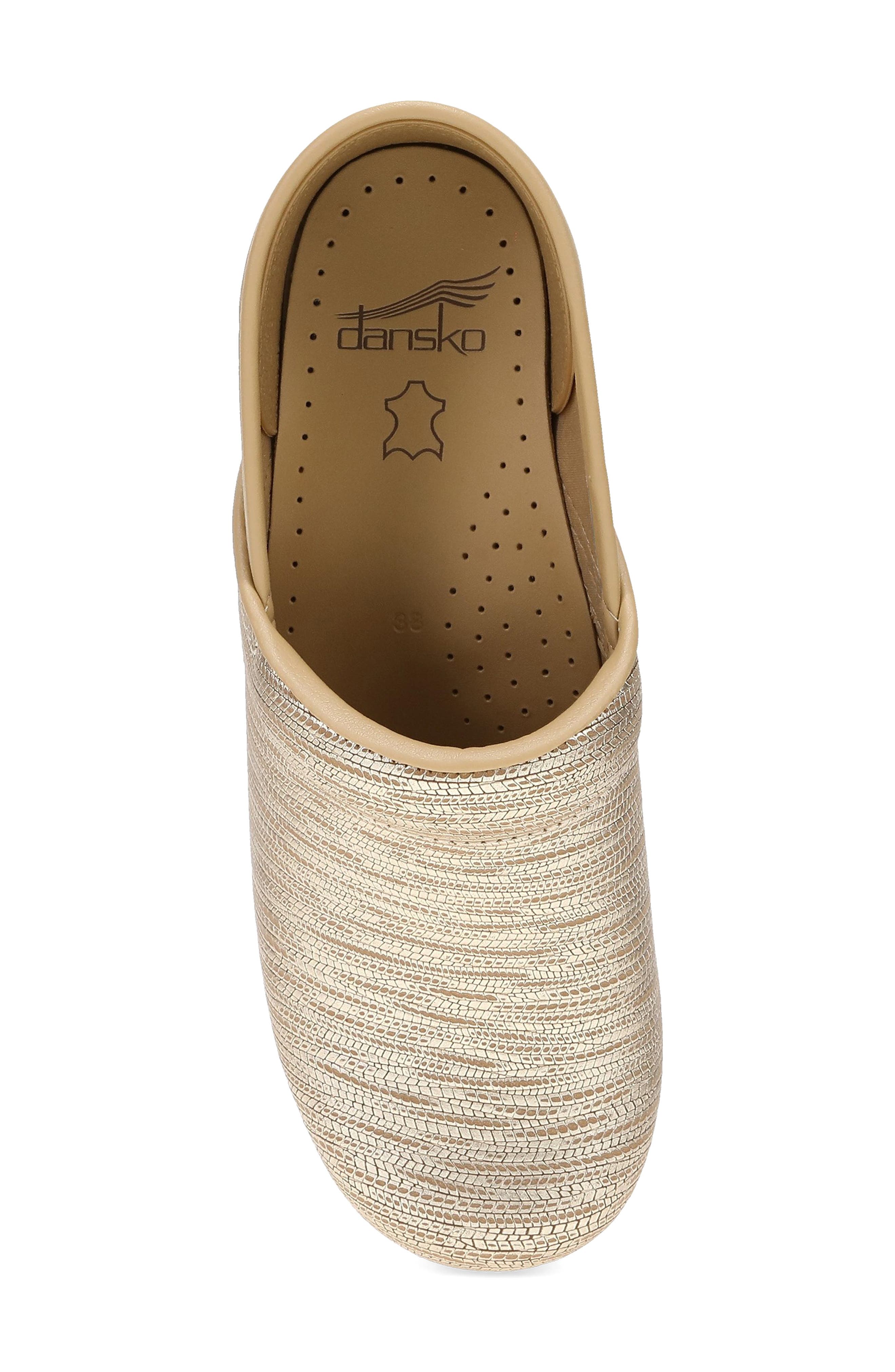 Professional Clog, Alternate, color, GOLD TEXTURE