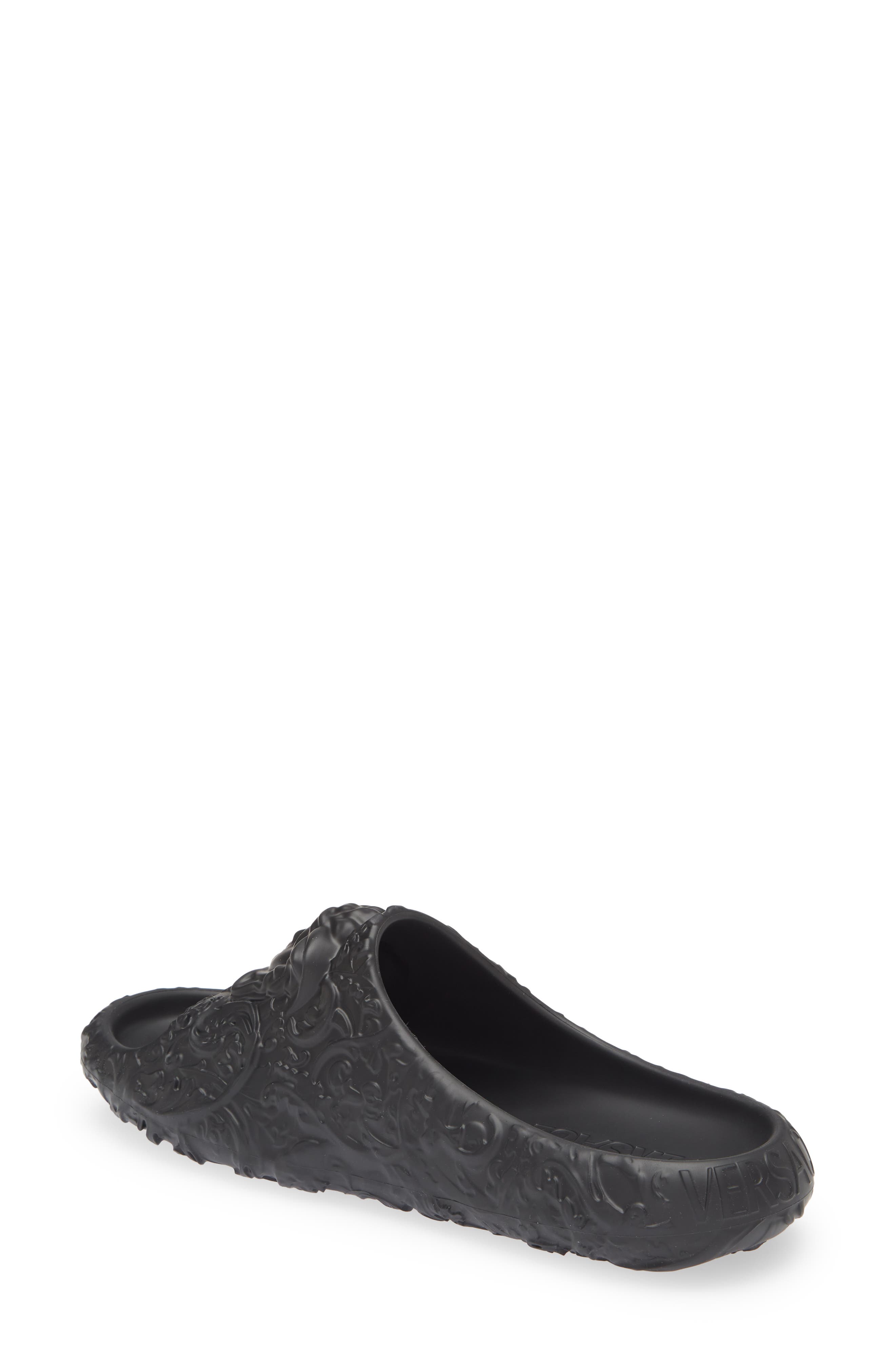 Versace Molded Barocco Pool Slide, Alternate, color, 