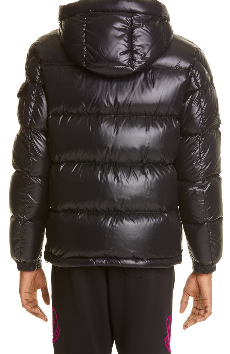 Moncler Ecrins Hooded Down Puffer Jacket, Alternate, color, 