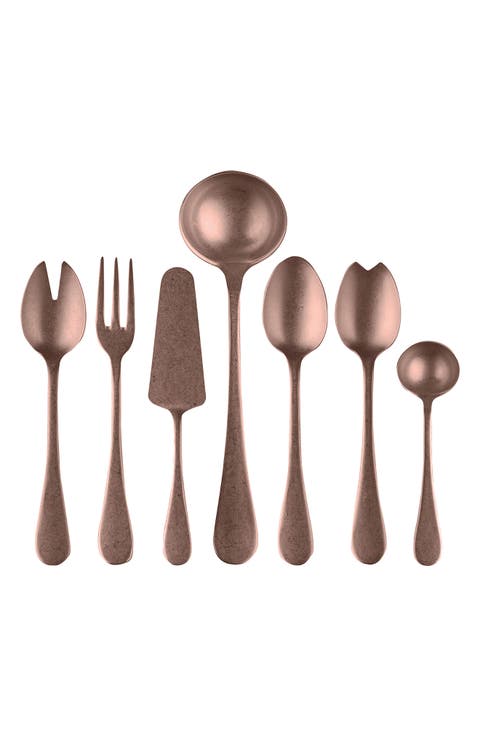 Pewter 7-Piece Place Serving Set