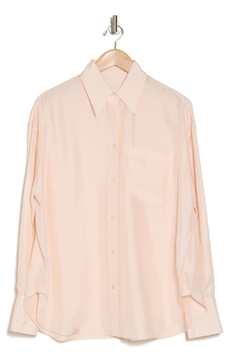 TWP Big Joe Silk Button-Up Blouse, Alternate, color, 