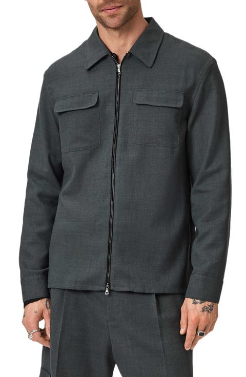 Julio Zip-Up Shirt Jacket