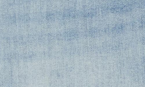 Kut From The Kloth Kat High Waist Fray Hem Denim Shorts In Blue