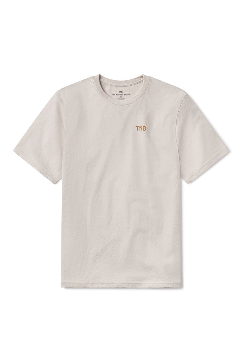 Dockside Graphic T-Shirt, Main, color, SAND